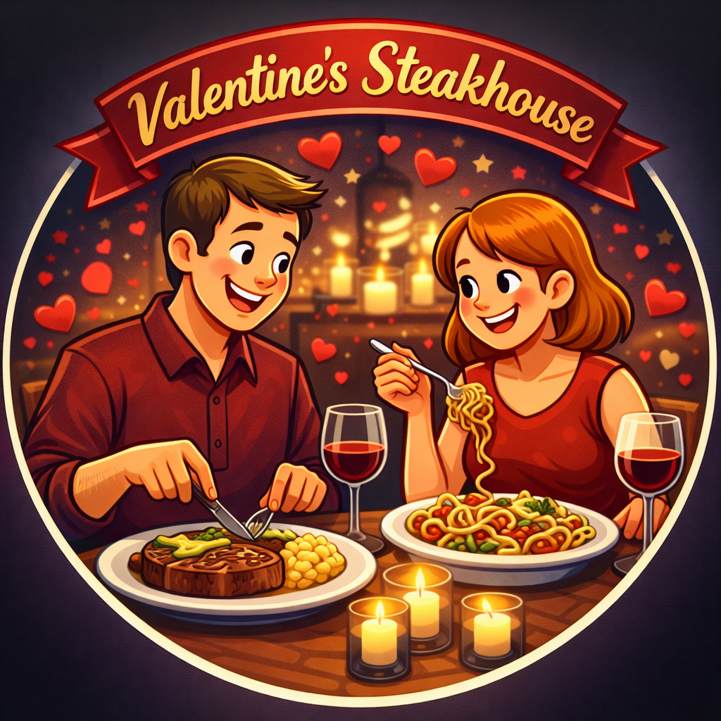Valentines Steak Night Feb 24